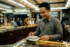 Harga Emas Antam Naik Rp20 Ribu, Buyback Tembus Rp2,401 Juta per Gram