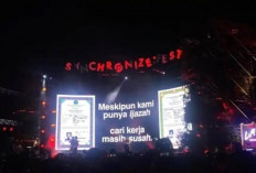 Aksi Panggung The Jansen di Synchronize Fest 2026: Pamer Ijazah hingga Visual Karhutla