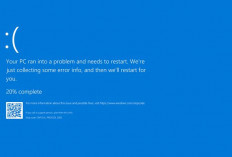 Blue Screen Tiba-Tiba Muncul? Ini Penyebab Laptop dan PC Bisa Error Mendadak