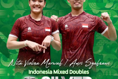 Amri/Nita Raih Medali Perak untuk Indonesia di Asian Games 2026