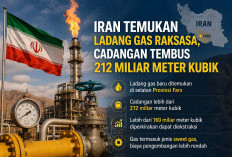 Iran Temukan Ladang Gas Raksasa, Cadangan Tembus 212 Miliar Meter Kubik