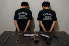 Bawa Kunci T dan Airsoft Gun, Dua Pemuda di Rajabasa Diamankan Polisi
