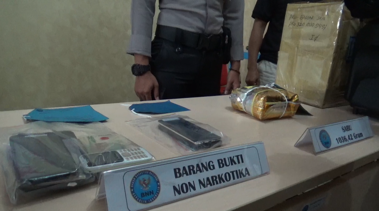 Oknum Perwira Polda Lampung Diduga Selundupkan Sabu 1 Kilogram