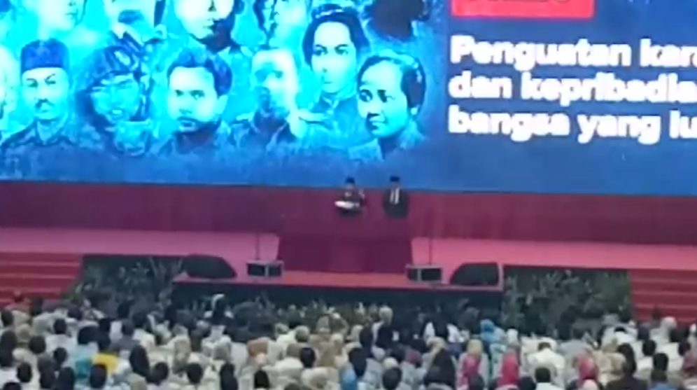 Pidato Prabowo Subianto Menuju Indonesia Menang