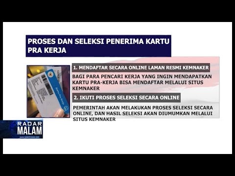 Kartu Pra Kerja Di Bagikan 2020, Ini Cara Pendaftaran Menjadi Pesertanya