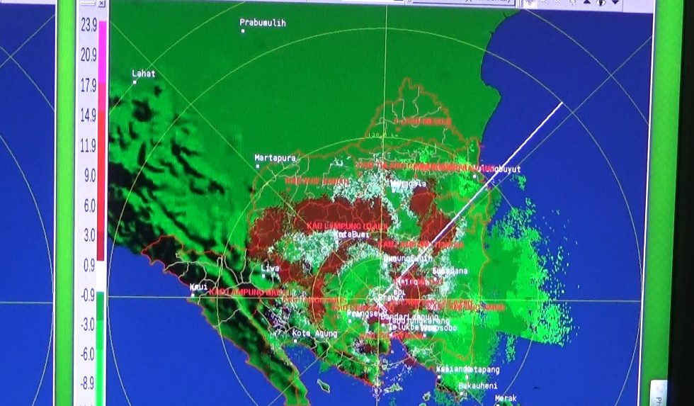 Cuaca Ekstrim Kepung Lampung