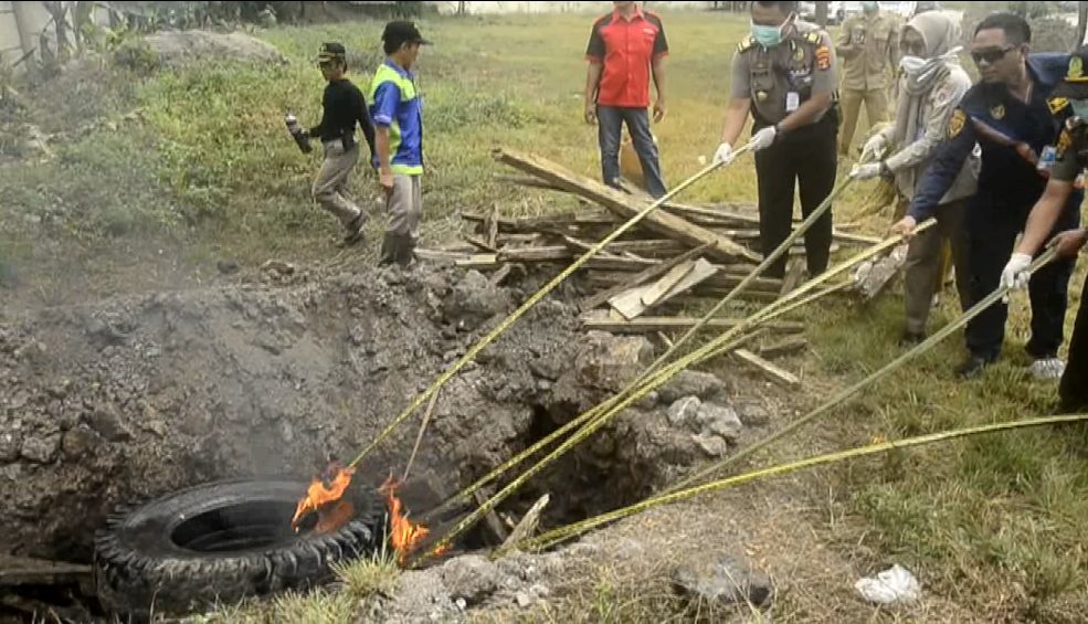 500 Kilogram Daging Celeng Ilegal Dibakar