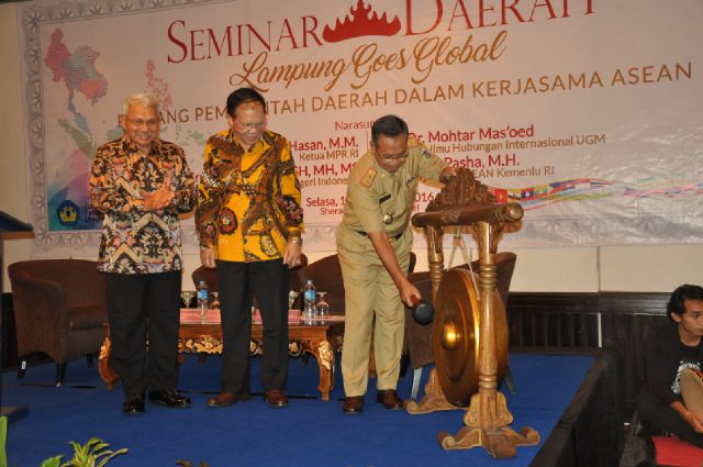 Lampung Bisa Lebih Maju Melalui Program Kerjasama ASEAN