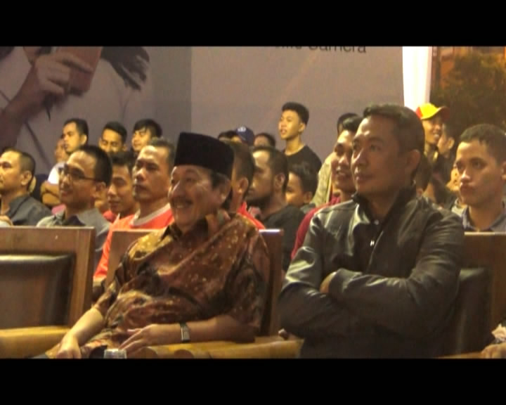 Nobar Timnas, Herman HN Antusias