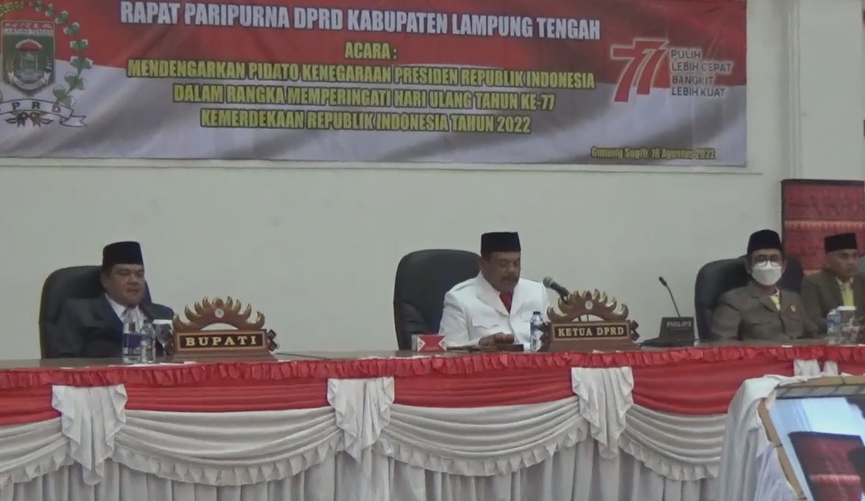 Ketua DPRD Lampung Tengah : Saya Bangga Indonesia Hebat