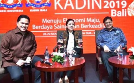 Elektabilitas Puan Maharani, Erick Thohir dan Airlangga Hartarto Kedodoran