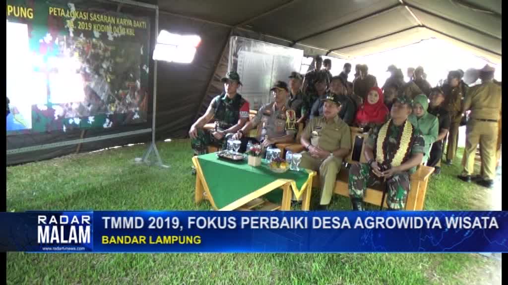 TMMD 2019, Fokus Perbaiki Desa Agrowidya Wisata