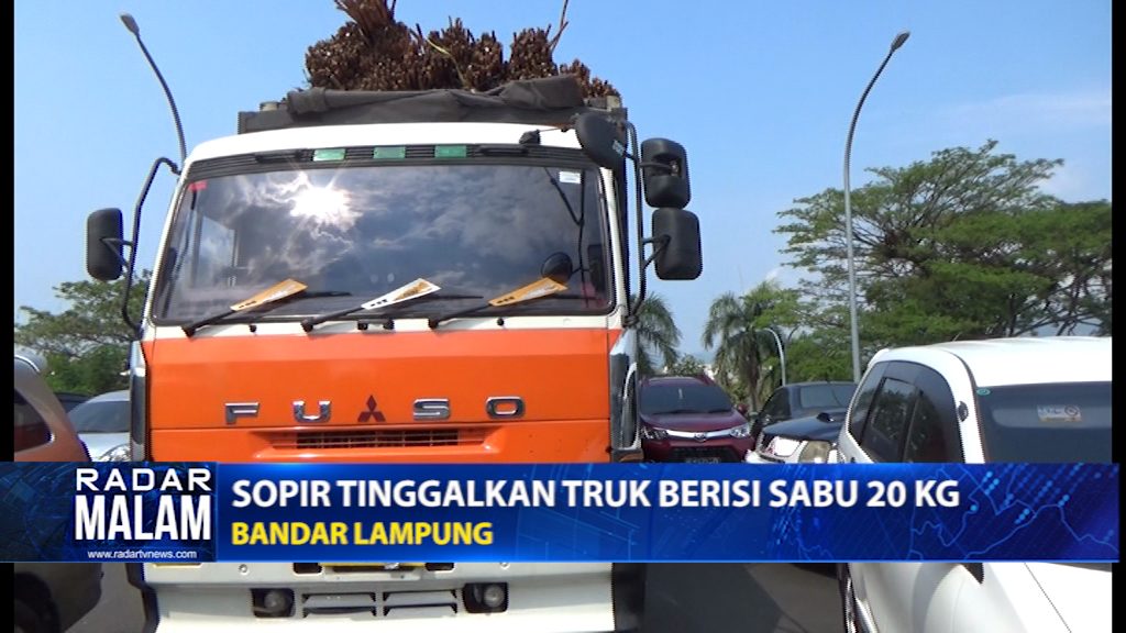 Sopir Tinggalkan Truk Berisi Sabu 20 Kg