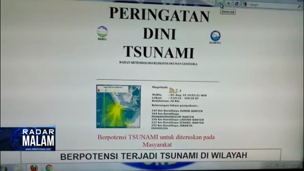 Gempa 7,4 Guncang Empat Provinsi