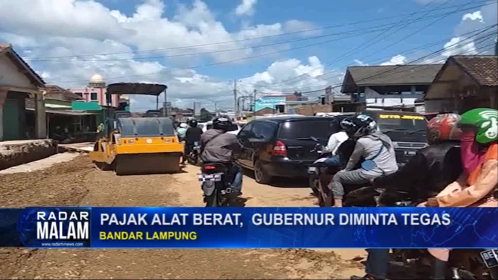 Pajak Alat Berat,  Gubernur Diminta Tegas