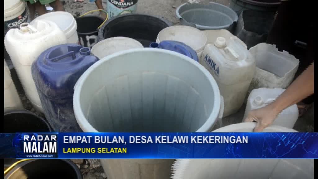 Empat Bulan Desa Kelawi Kekeringan