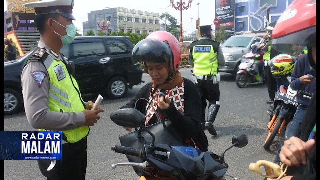 Tilang Kendaraan Di Bandar Lampung Disetop Sementara