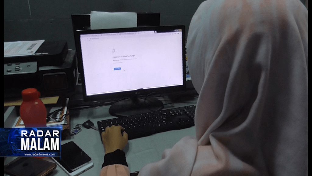 Website Error, Pengumuman CPNS Ditunda