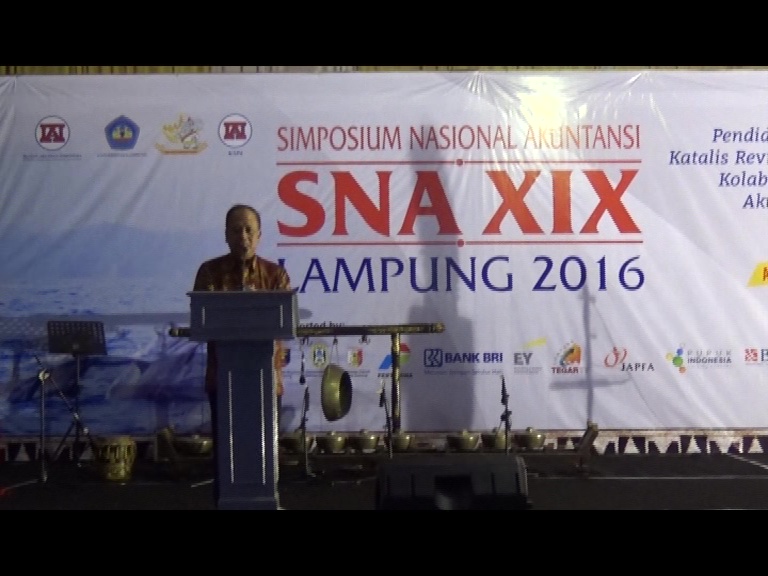 Menristek Buka Simposium Nasional Akuntansi